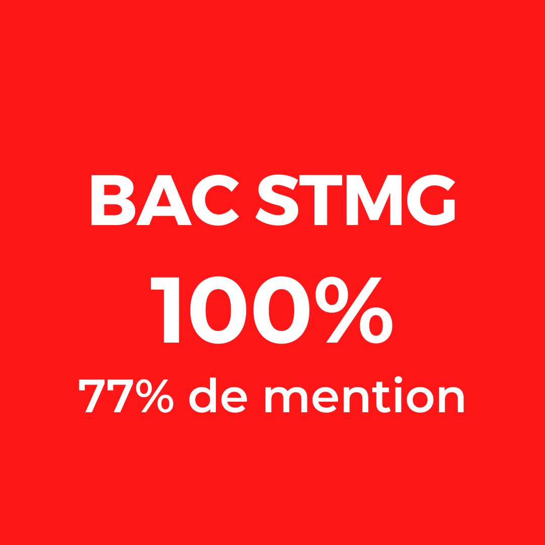 Résultat BAC STMG 2023