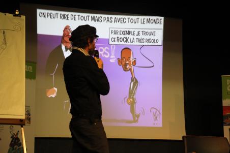 MrT (Éric Truant), dessinateur de presse et membre de Cartooning for Peace