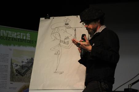 MrT (Éric Truant), dessinateur de presse et membre de Cartooning for Peace