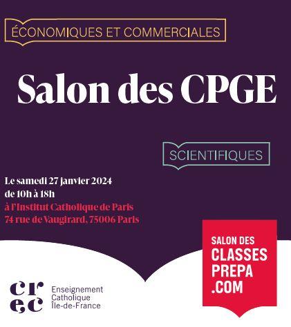 Salon crec CPGE 2024