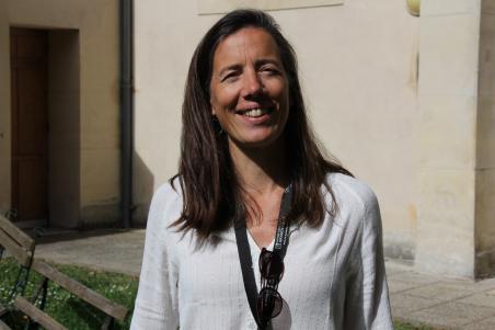 Dorothée Sabatié-Garat, responsable pédagogique du lycée professionnel de notre-dame du grandchamp à versailles