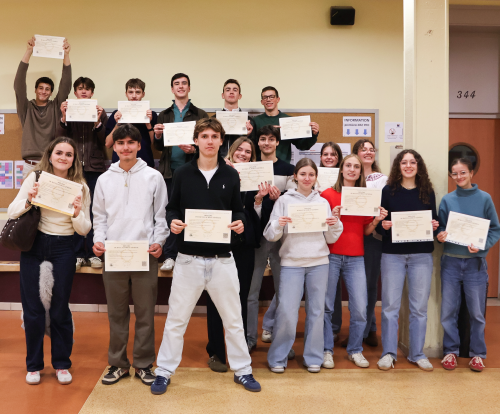Remise des diplômes du Bac Général et du Bac STMG