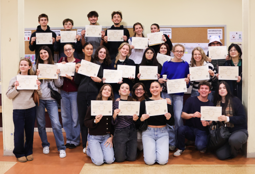 Remise des diplômes du Bac Général et du Bac STMG