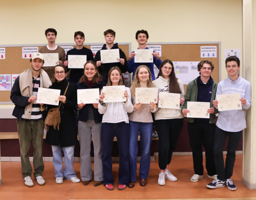 Remise des diplômes du Bac Général et du Bac STMG