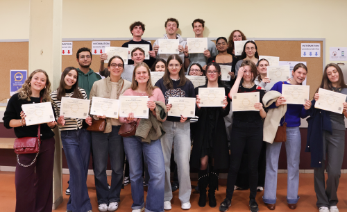 Remise des diplômes du Bac Général et du Bac STMG