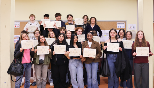Remise des diplômes du Bac Général et du Bac STMG