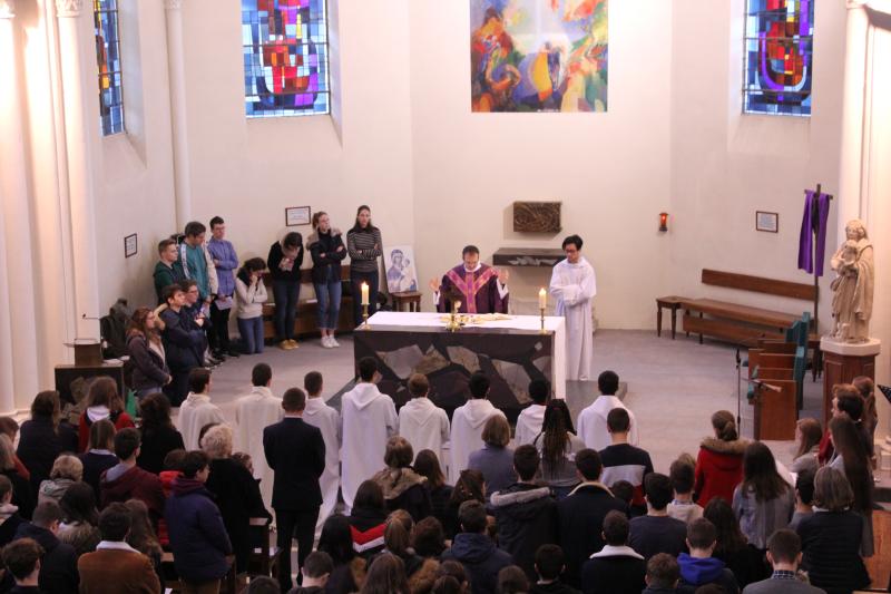 Messe des Cendres 2020 à la chapelle de Notre-Dame du Grandchamp