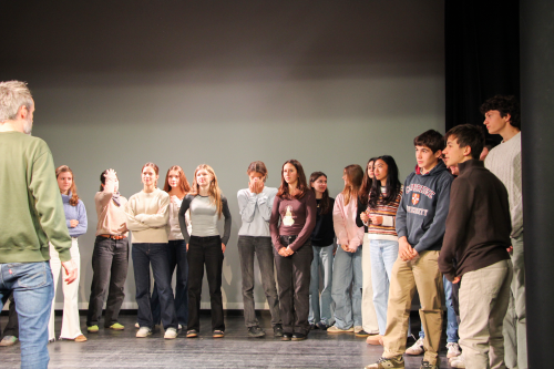 Shakespeare à destination des élèves de la section internationale.