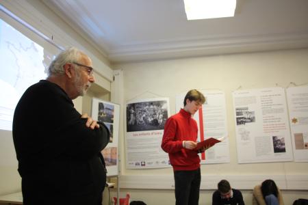 Exposition au CDI : transmettre la mémoire des enfants d’Izieu