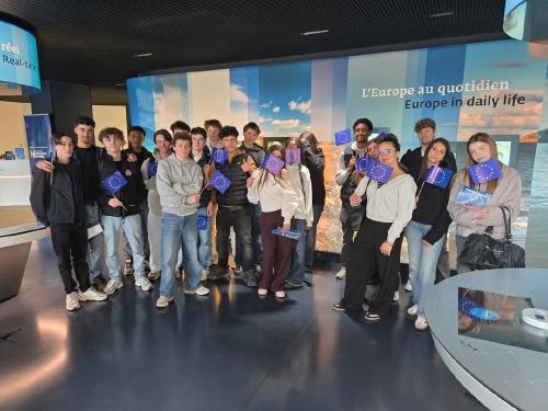 Plongée au cœur de l’Europe pour nos élèves de seconde professionnelle