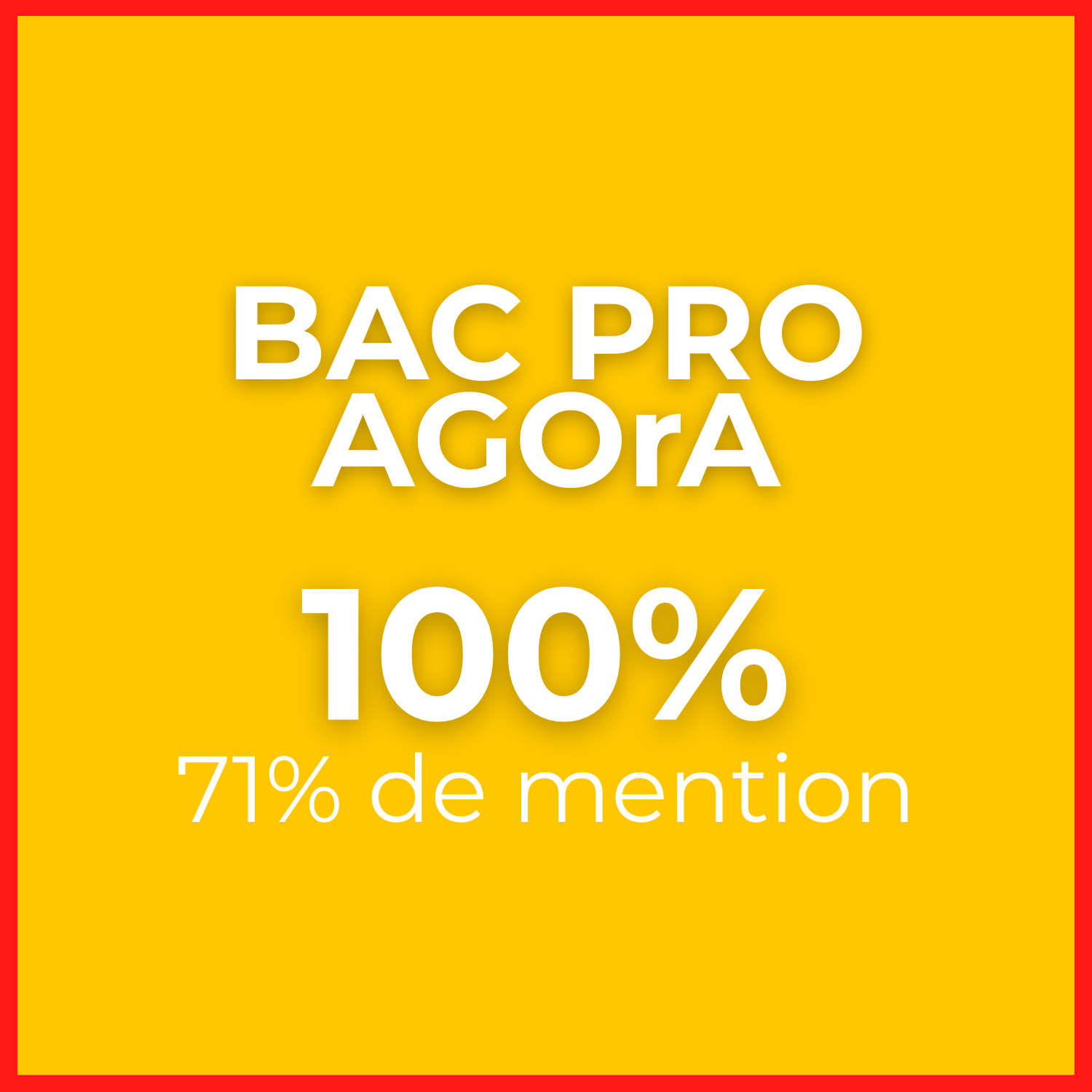 BAC pro agora
